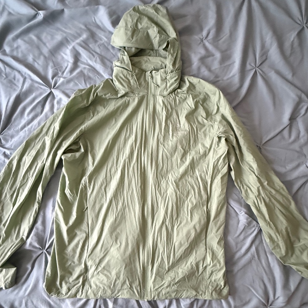 Arc'teryx Pale Green Nodin Windshirt